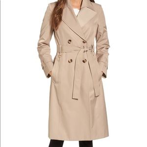 Via Spiga Double Breasted Trench Coat